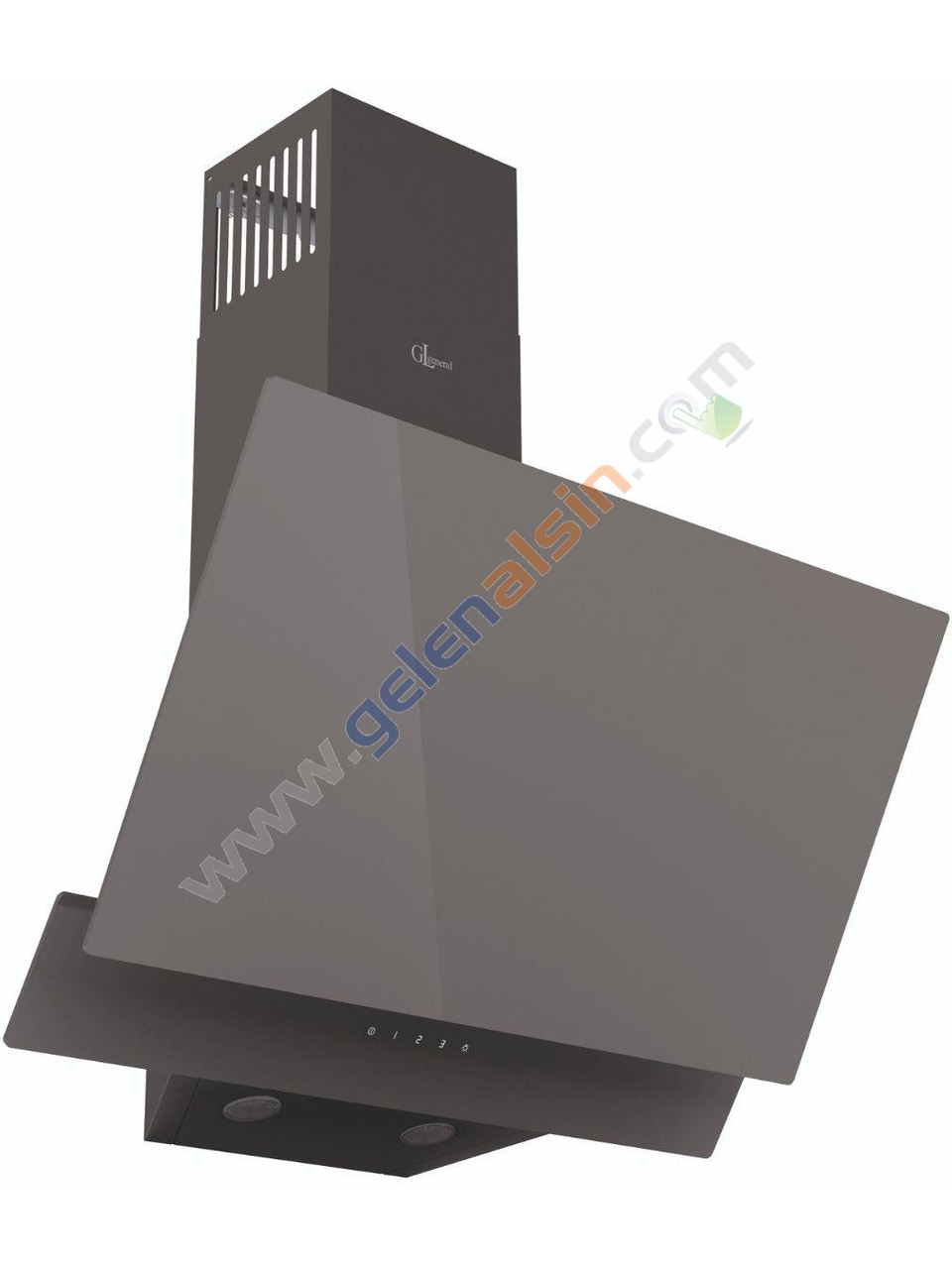 Gl General GLD-055PR 60CM Opal Inox Çift Camlı Ankastre Davlumbaz