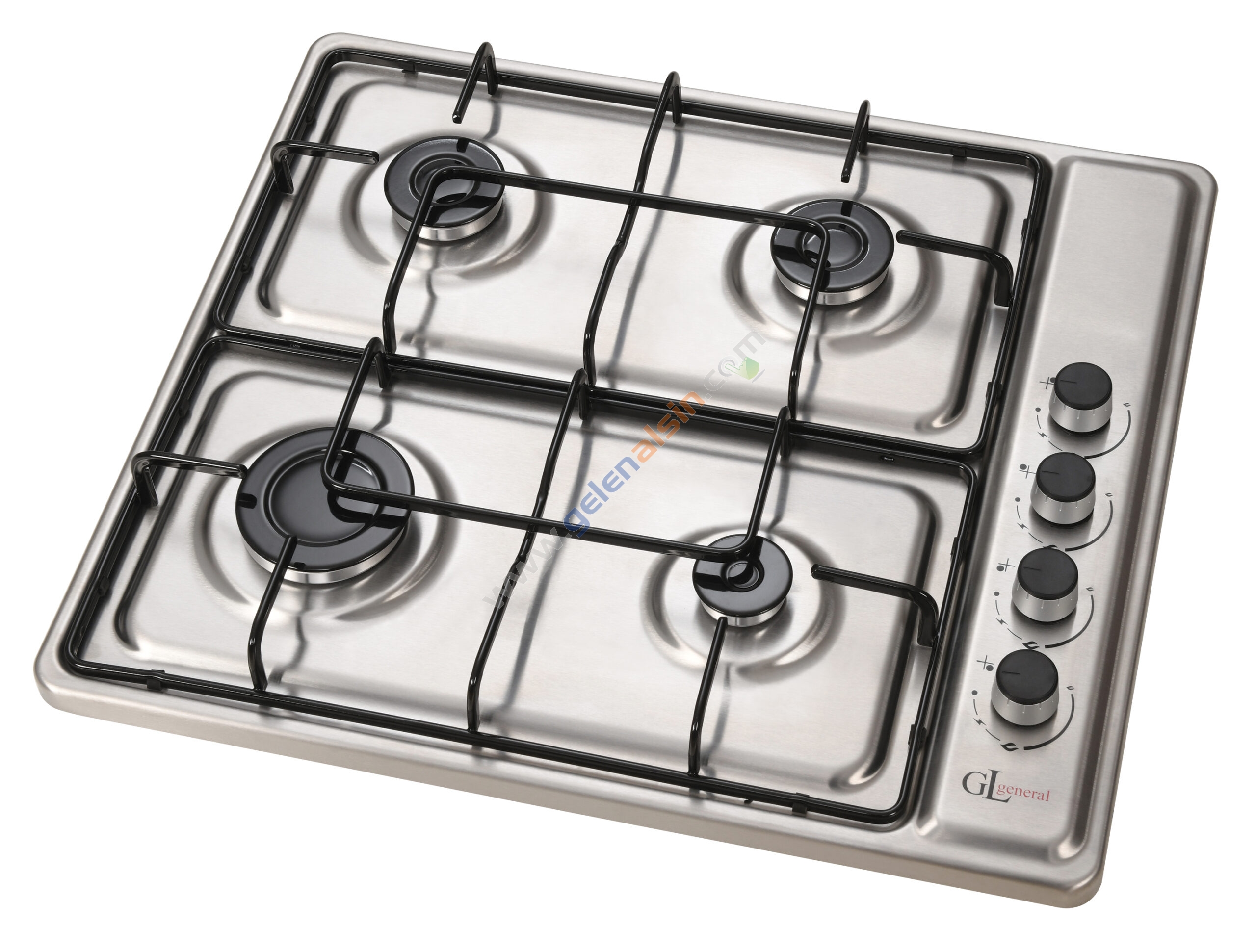 Gl General GLO 40STX Setüstü Inox Slim Emaye Ocak