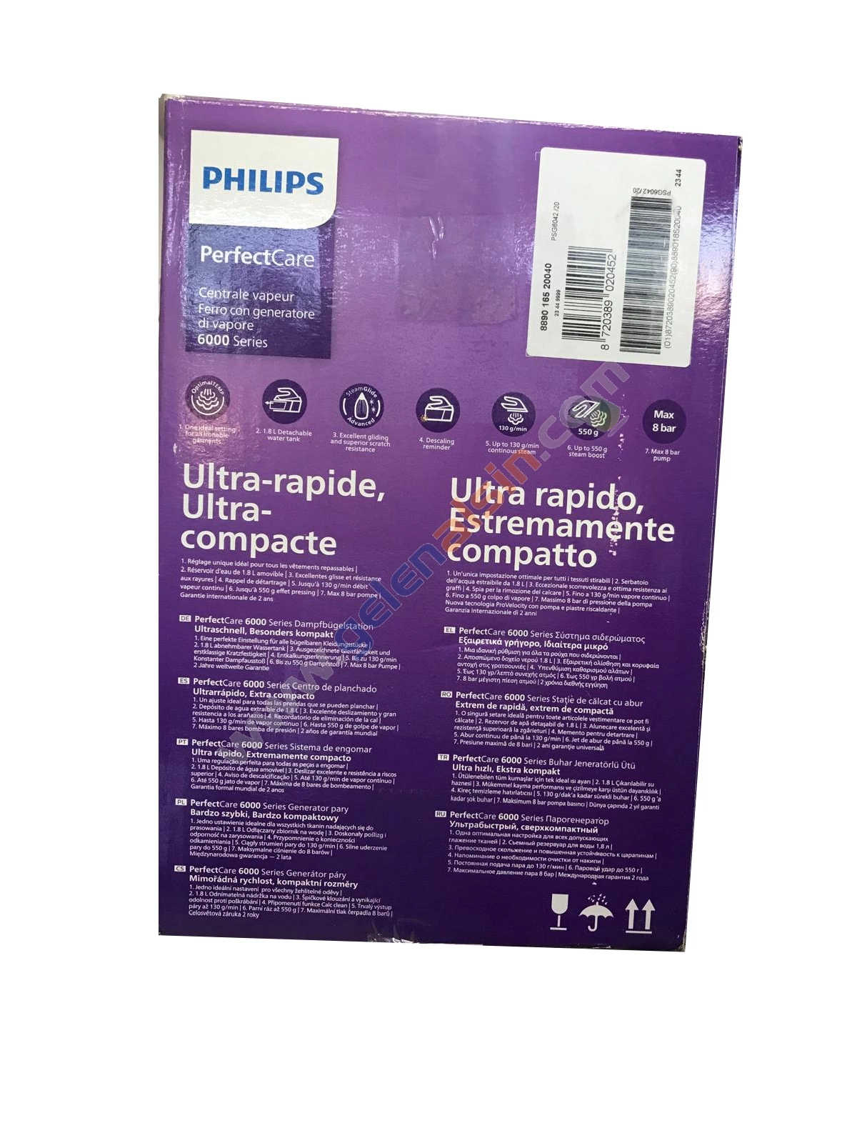 Philips PSG6042/20 Perfectcare 6000 Serisi 2400 W Buhar Kazanlı Ütü