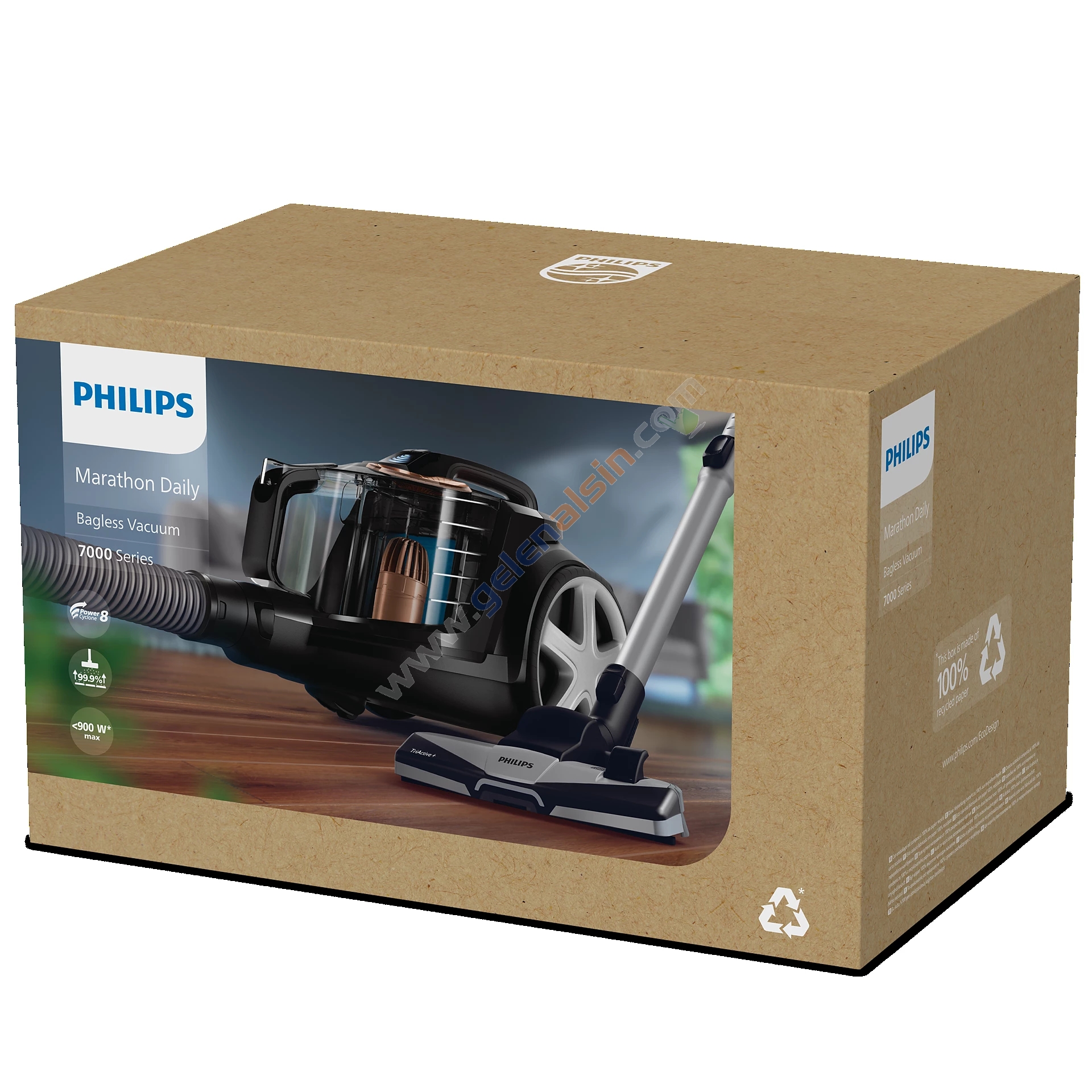 Philips Marathon Daily XB7151/07 900 W Toz Torbasız Süpürge