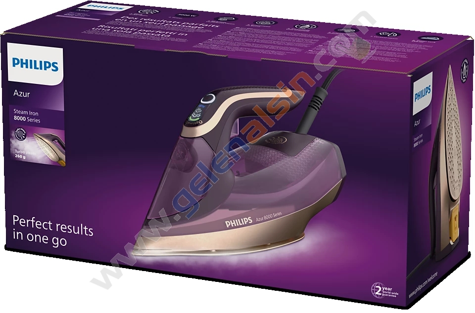 Philips Azur Dst8040/30 Buharlı Ütü