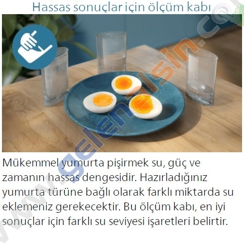 Philips 3000 Serisi HD9137-90 Yumurta Pişirici