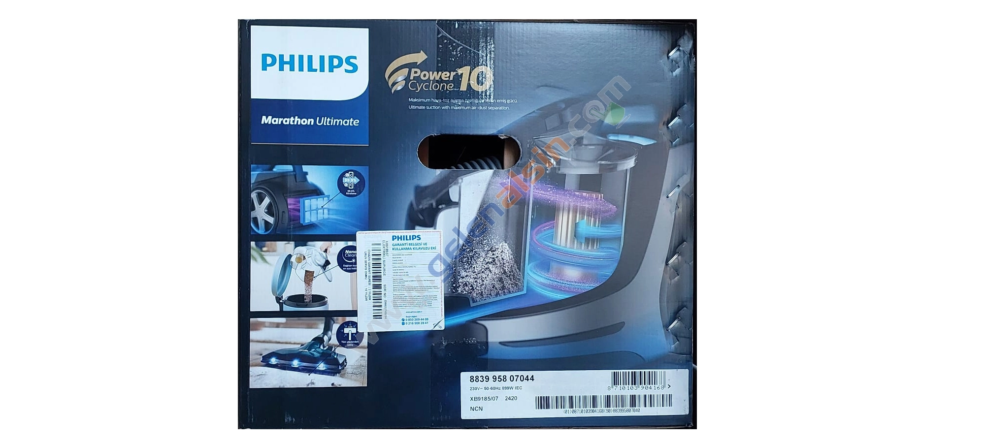 Philips Marathon Ultimate XB9185/07 Toz Torbasız Elektrikli Süpürge