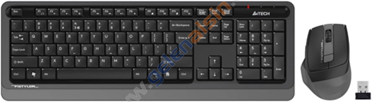A4 Tech FG1035 Multimedya Kablosuz Q Klavye Mouse Set