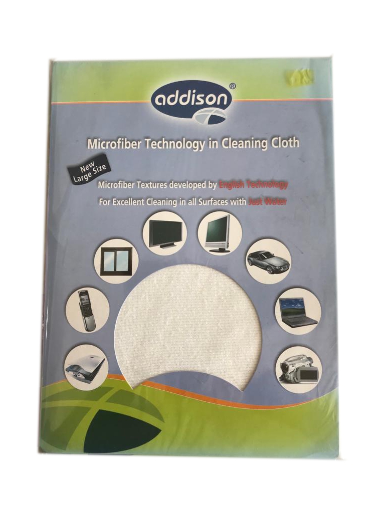 Addison Add-444 Micro Fiber Temizleme Bezi Beyaz