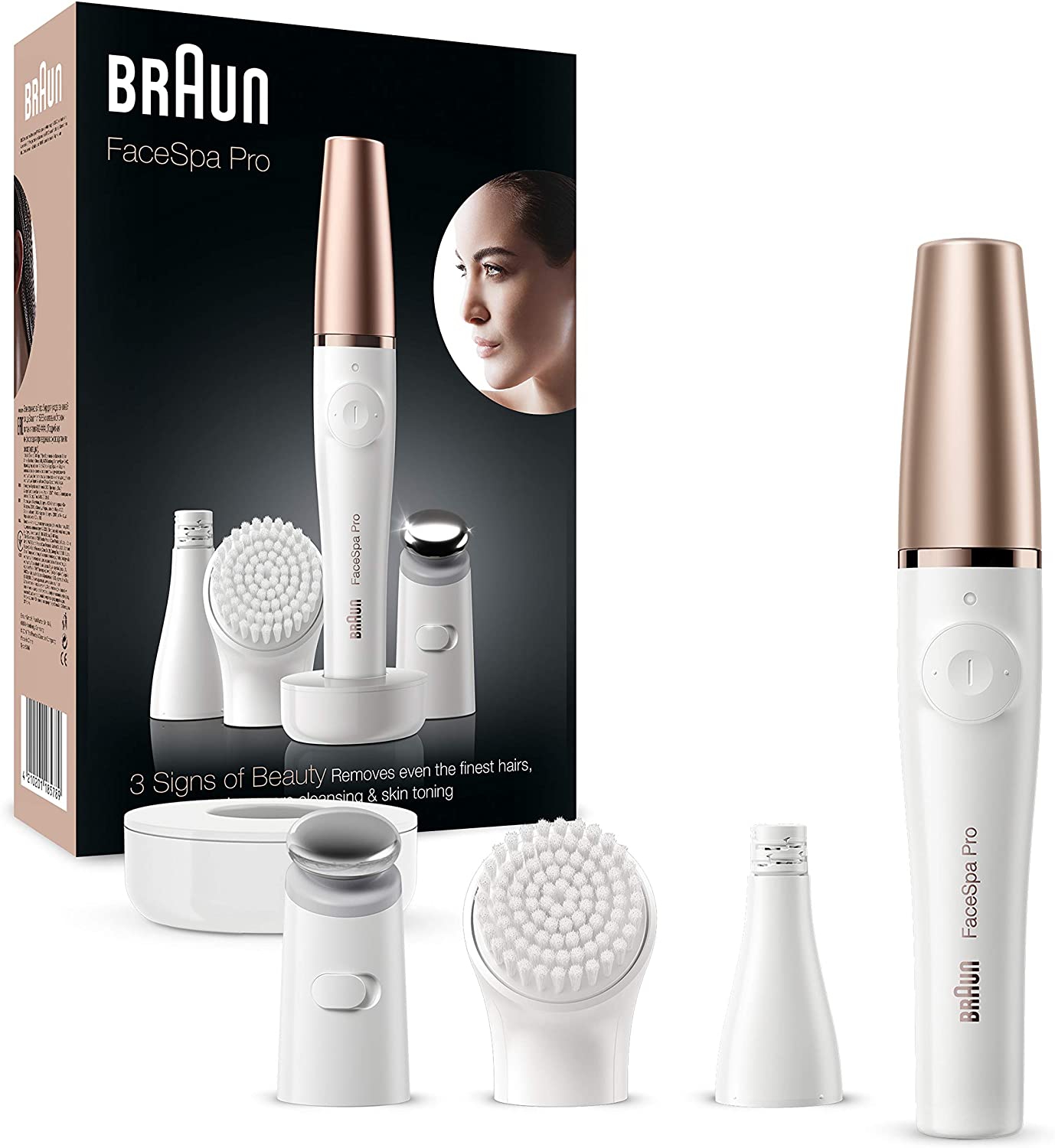 Braun FaceSpa Pro 911 Yüz Epilatörü ve Yüz Temizleme Cihazı