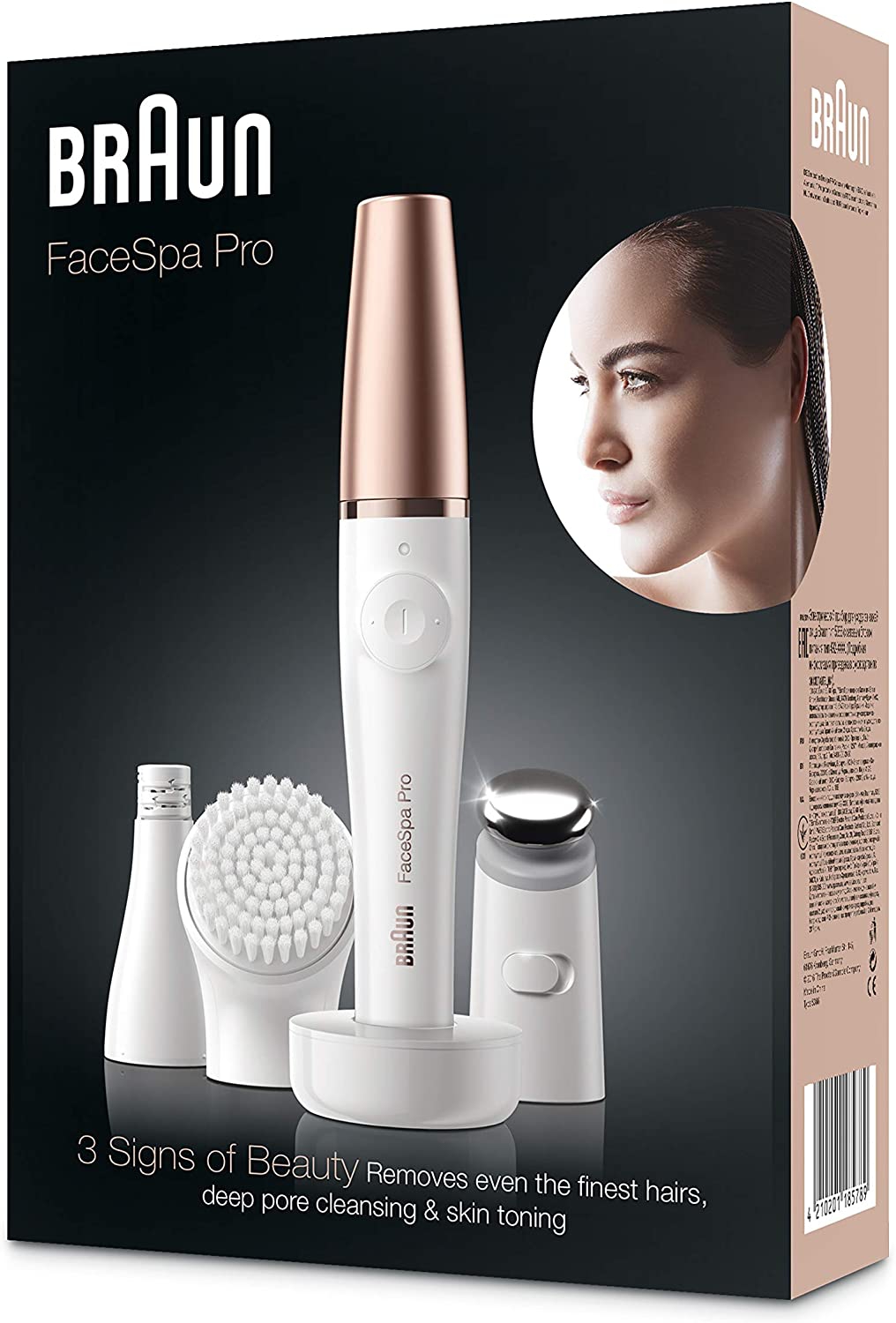Braun FaceSpa Pro 911 Yüz Epilatörü ve Yüz Temizleme Cihazı