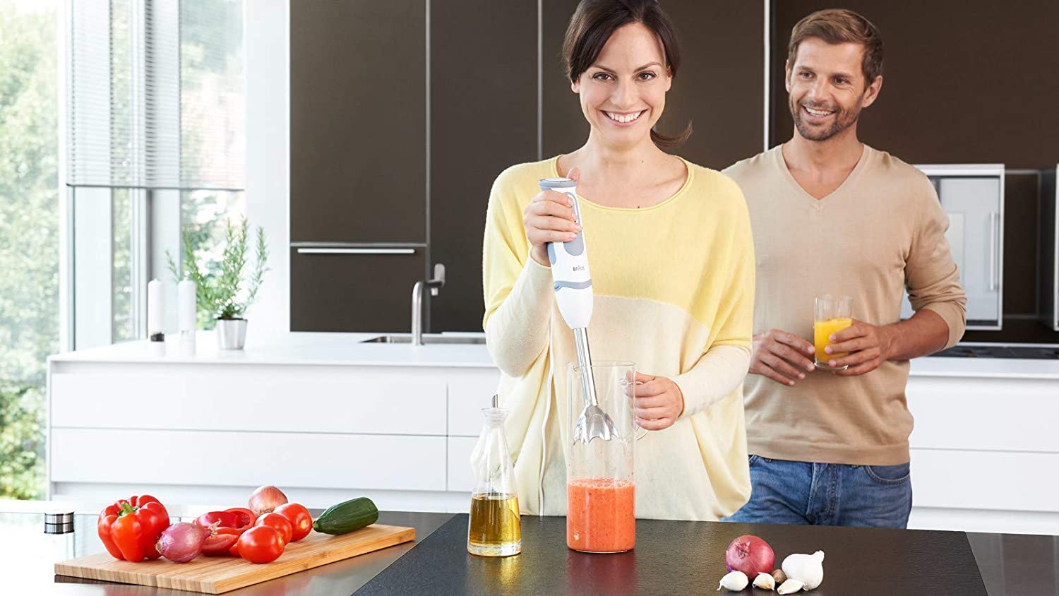 Braun MultiQuick 5 Vario MQ5220WH El Blender Seti 