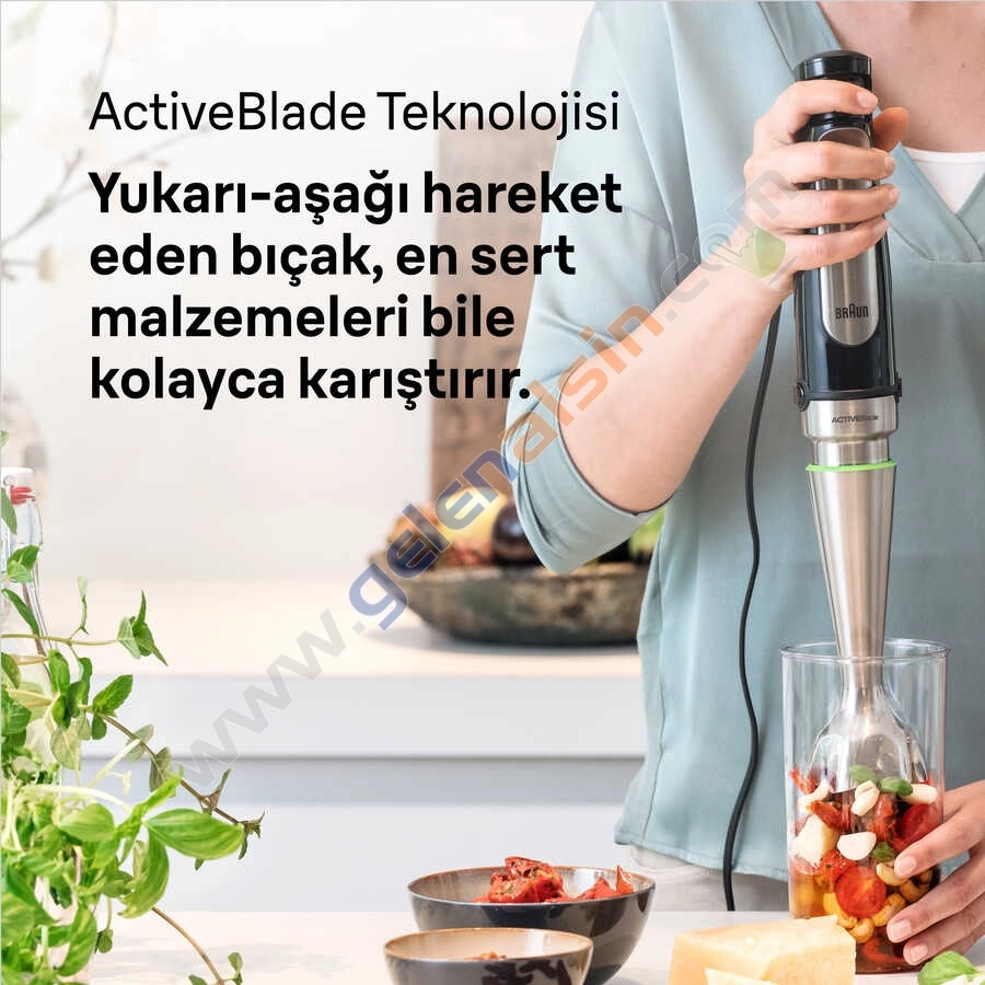 Braun MultiQuick 7 MQ7025X El Blender Seti