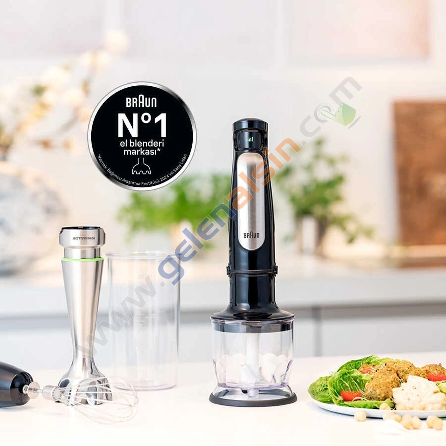 Braun MultiQuick 7 MQ7025X El Blender Seti