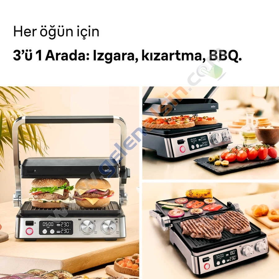 Braun MultiGrill 7 CG 7020 2000 W Izgara ve Tost Makinesi