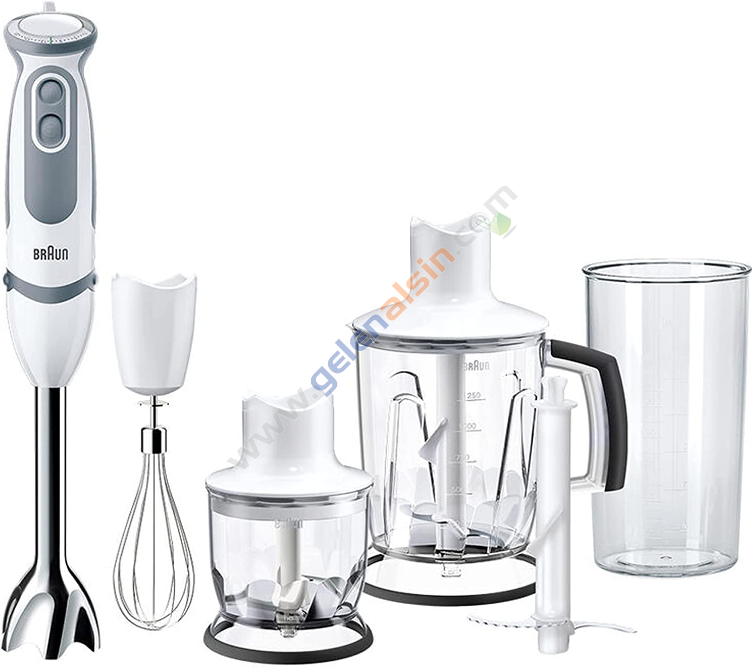 Braun Multiquıck 5 MQ5245WH 1000 W Varıo Hand Blender Seti