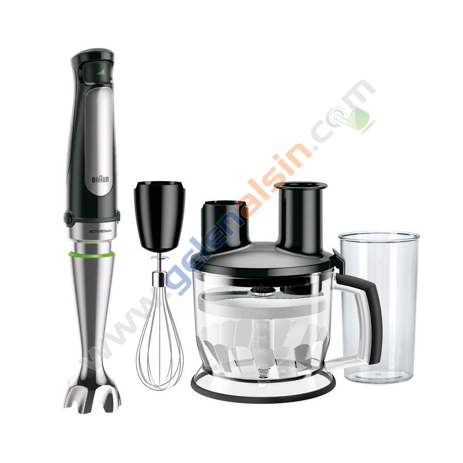 Braun Multiquick 7 MQ 7075X 1000 W El Blender Seti