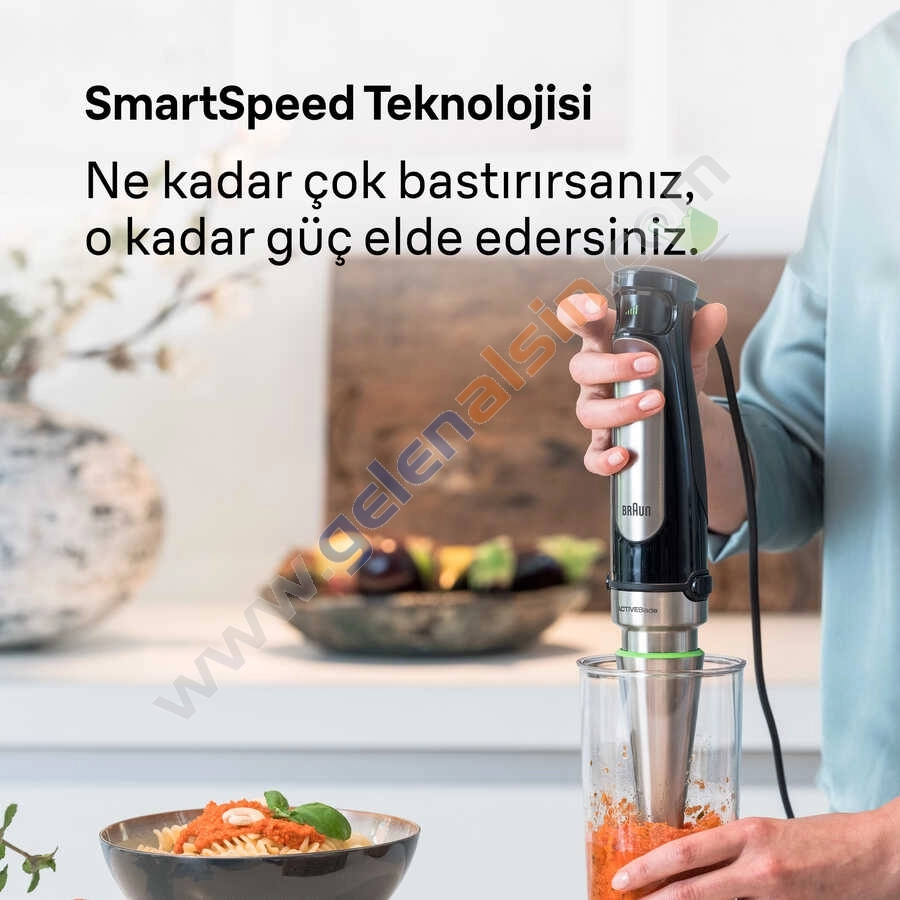 Braun Multiquick 7 MQ 7075X 1000 W El Blender Seti