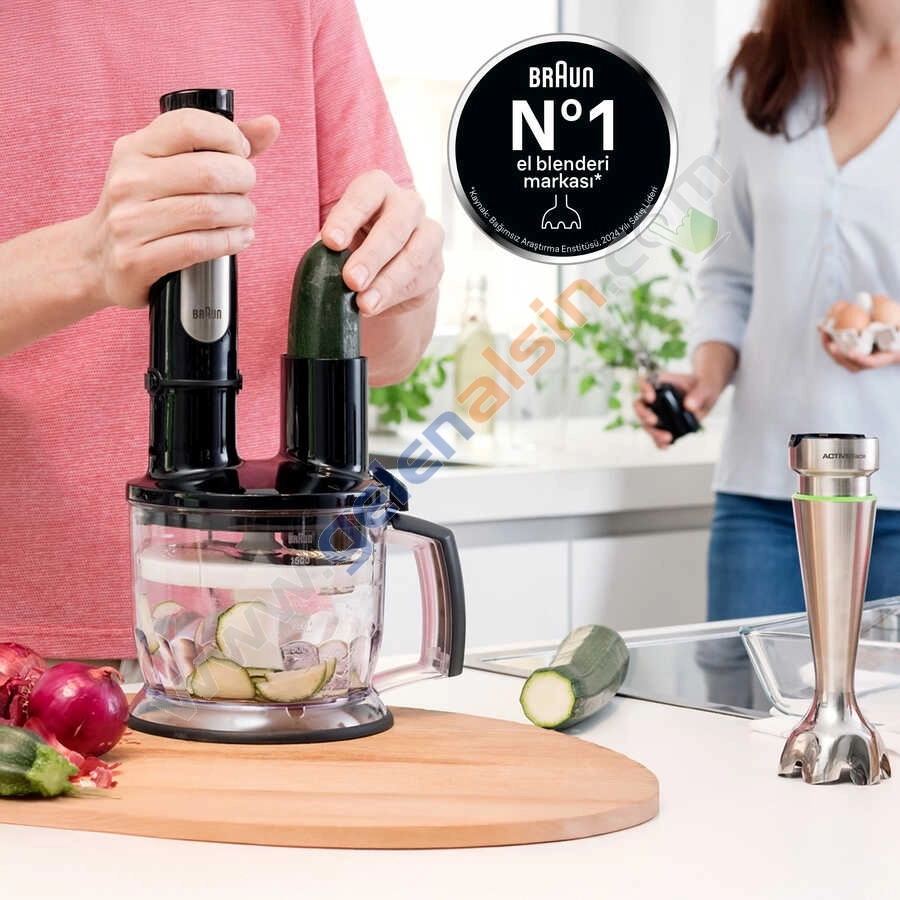 Braun Multiquick 7 MQ 7075X 1000 W El Blender Seti