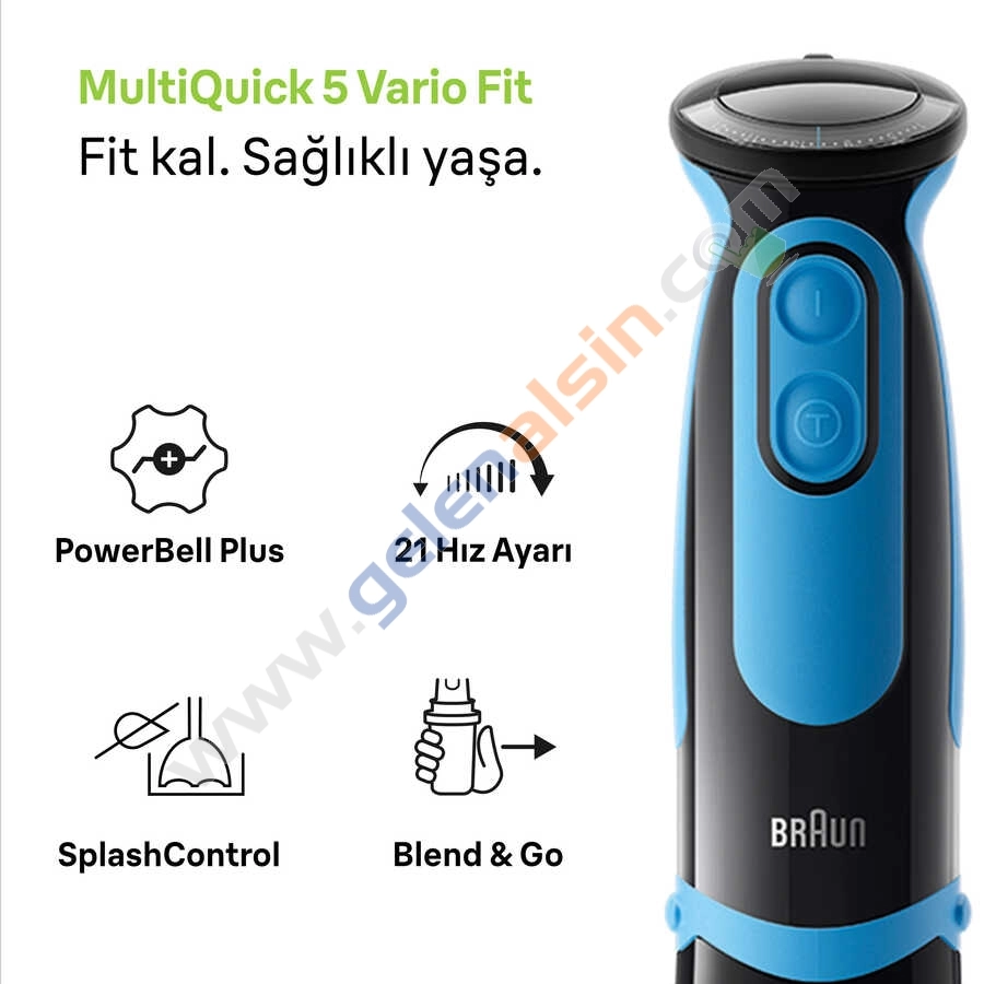 Braun MultiQuick 5 MQ5252BK STGO2 1000 W Blender