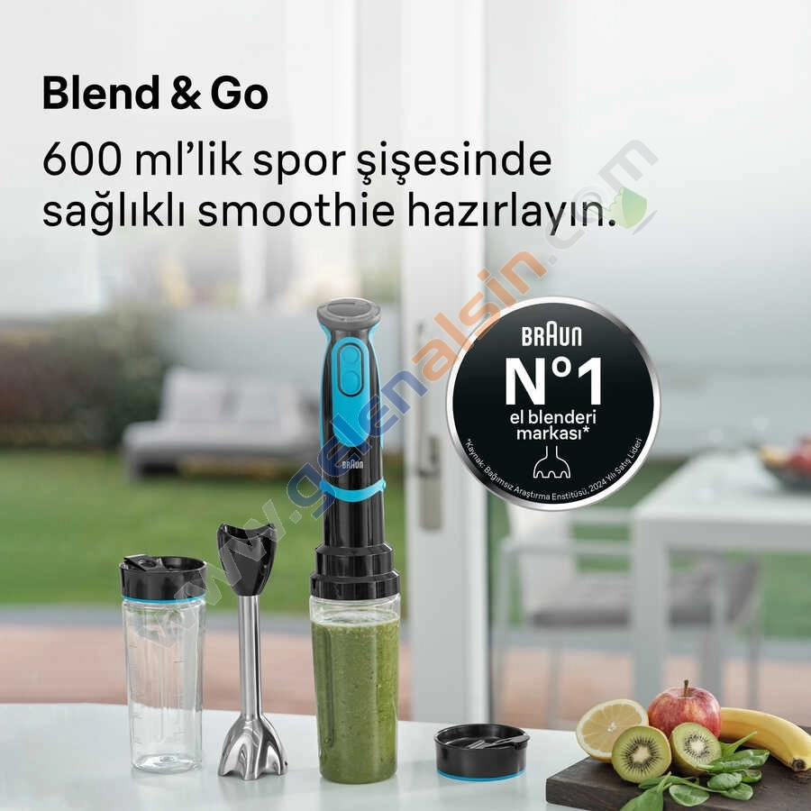 Braun MultiQuick 5 MQ5252BK STGO2 1000 W Blender
