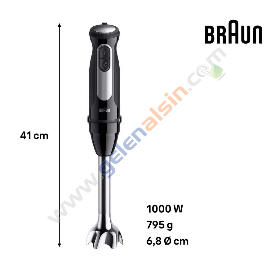 Braun Multiquick Serisi 5 Pro MQ55254MBK El Blender Seti - Siyah
