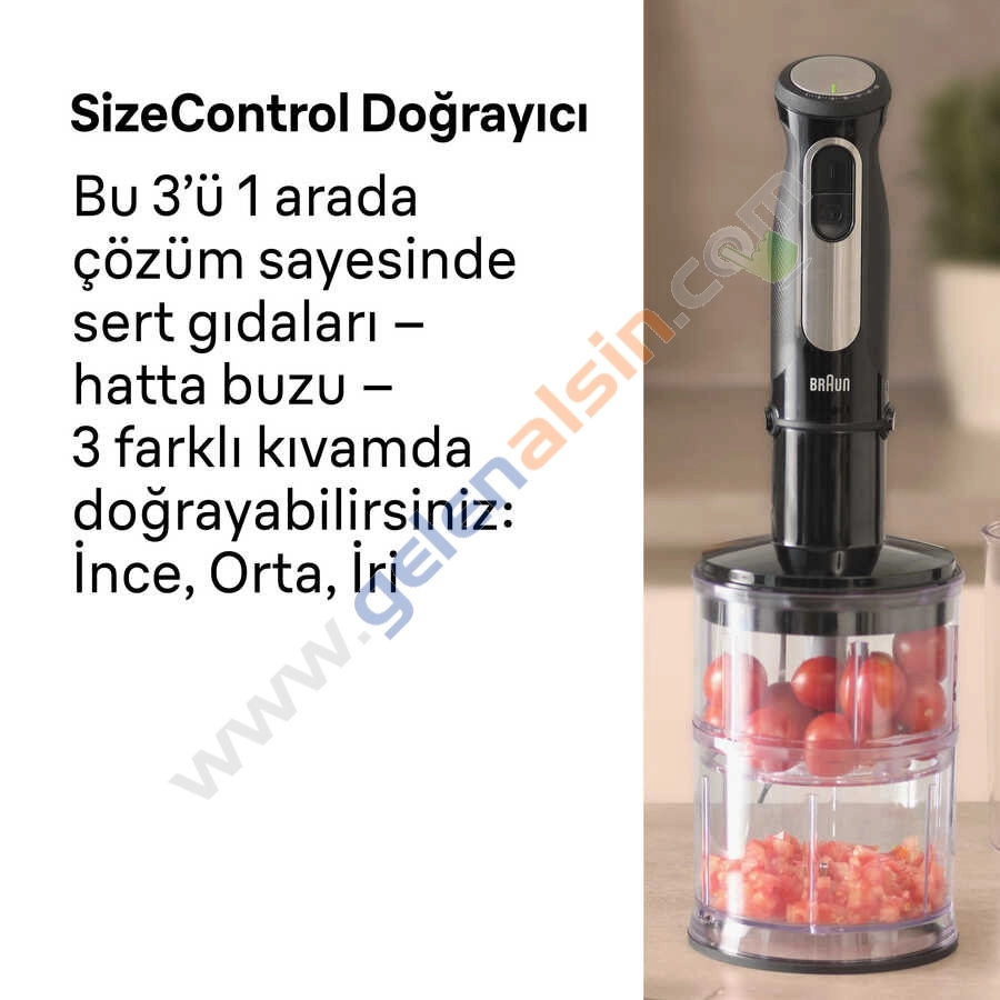 Braun Multiquick Serisi 5 Pro MQ55254MBK El Blender Seti - Siyah