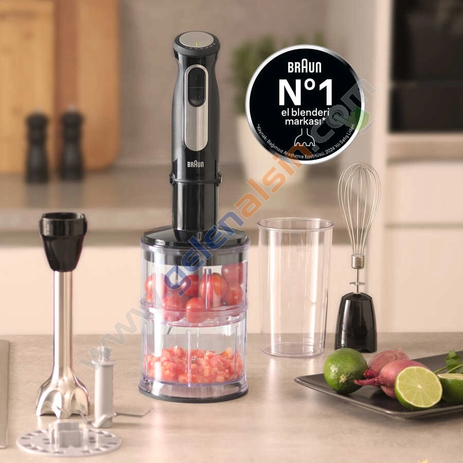 Braun Multiquick Serisi 5 Pro MQ55254MBK El Blender Seti - Siyah
