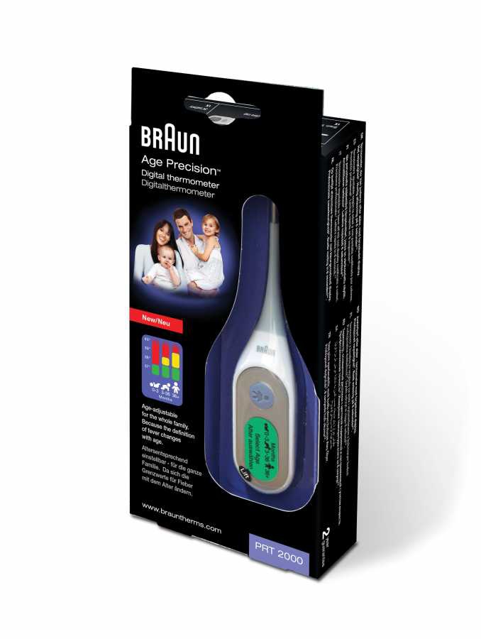Braun PRT2000 Dijital Ateş Ölçer