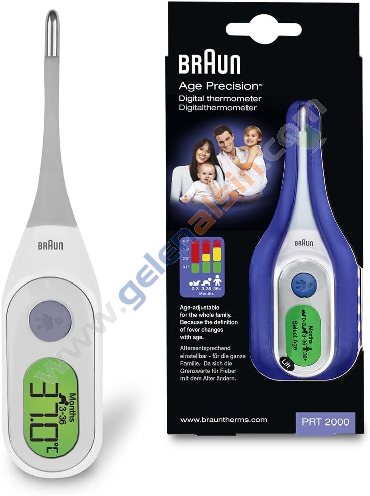 Braun PRT2000 Dijital Ateş Ölçer