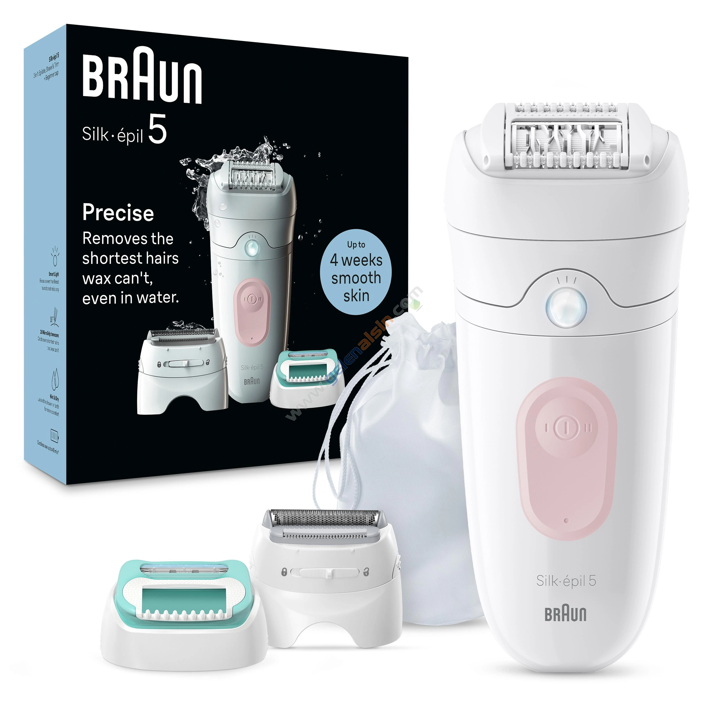 Braun Silk-Epil 5 5-050 Islak Kuru Epilasyon Aleti
