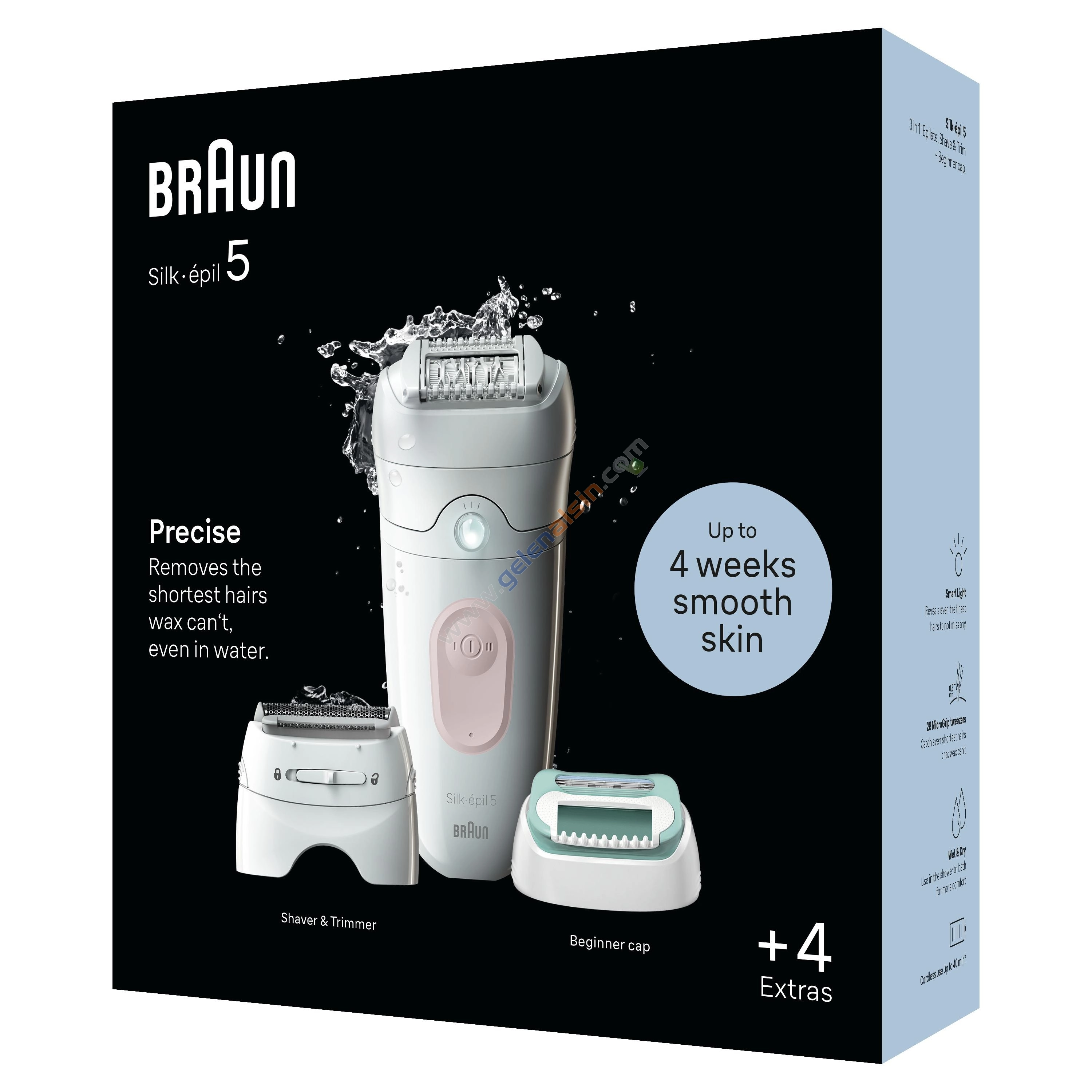 Braun Silk-Epil 5 5-050 Islak Kuru Epilasyon Aleti