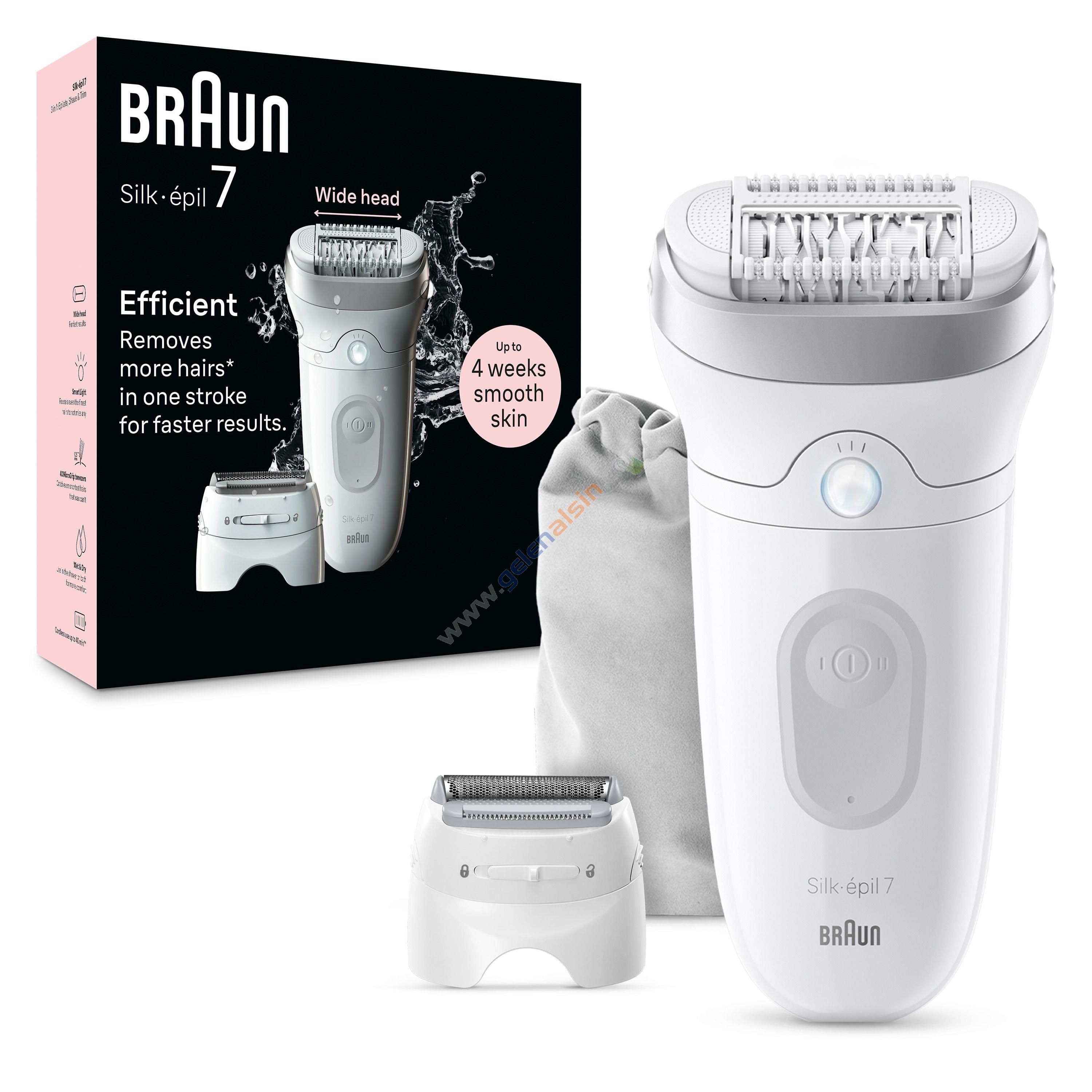 Braun Se 7041 Silk-Épill 7 Islak ve Kuru Epilatör