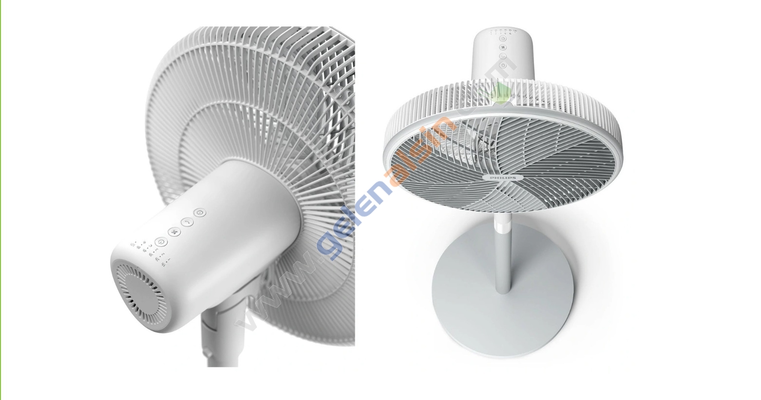 Philips 2000 Serisi CX2550/00 Ayaklı Beyaz Vantilatör