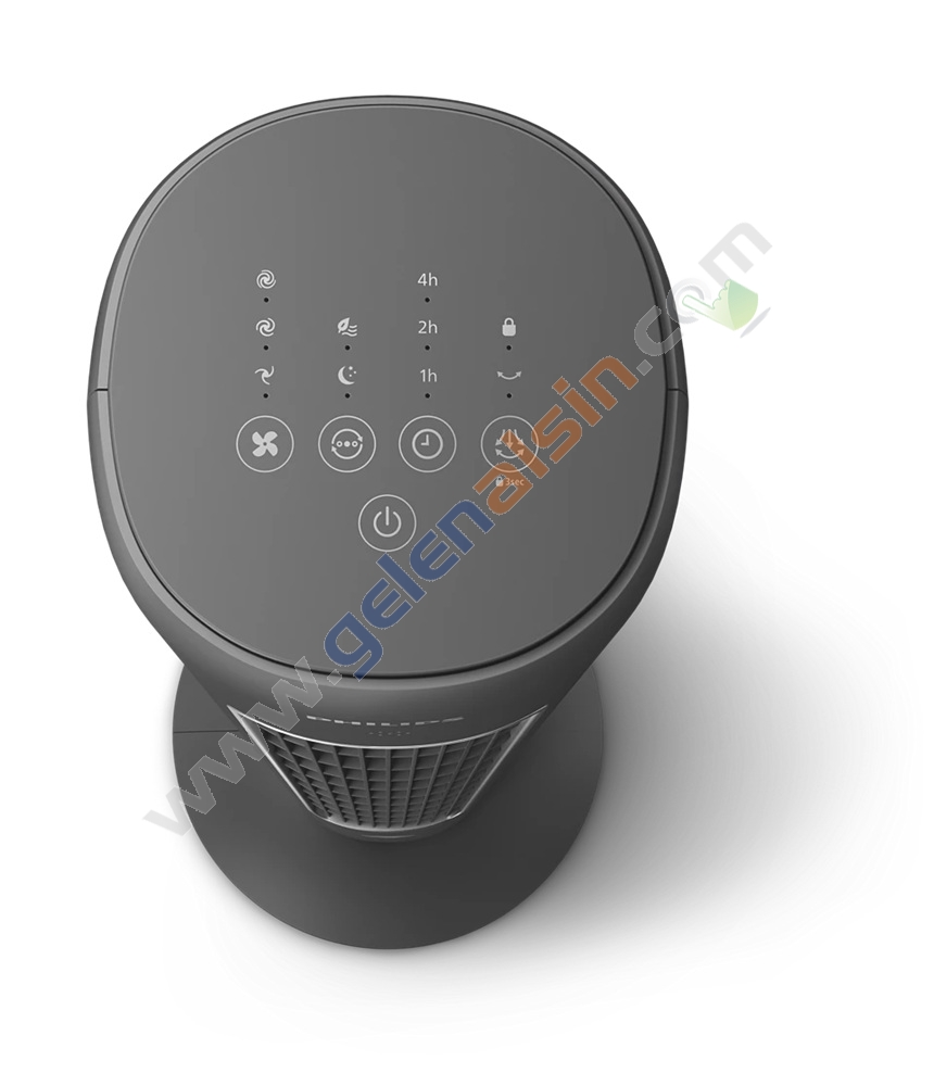 Philips 5000 Serisi CX5535/11 Kule Tipi Fanlı Siyah Vantilatör
