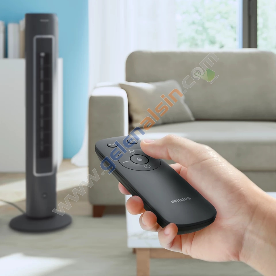 Philips 5000 Serisi CX5535/11 Kule Tipi Fanlı Siyah Vantilatör