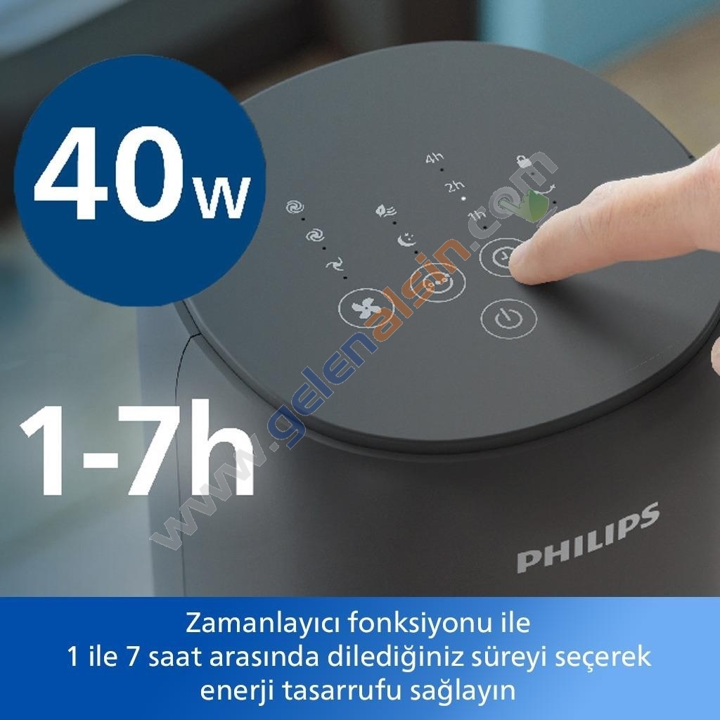 Philips 5000 Serisi CX5535/11 Kule Tipi Fanlı Siyah Vantilatör