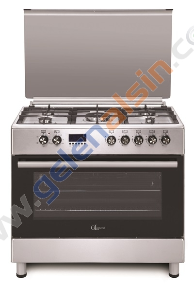Gl General Desire GLF 9050X Kuzine Inox Fırın 110 LT