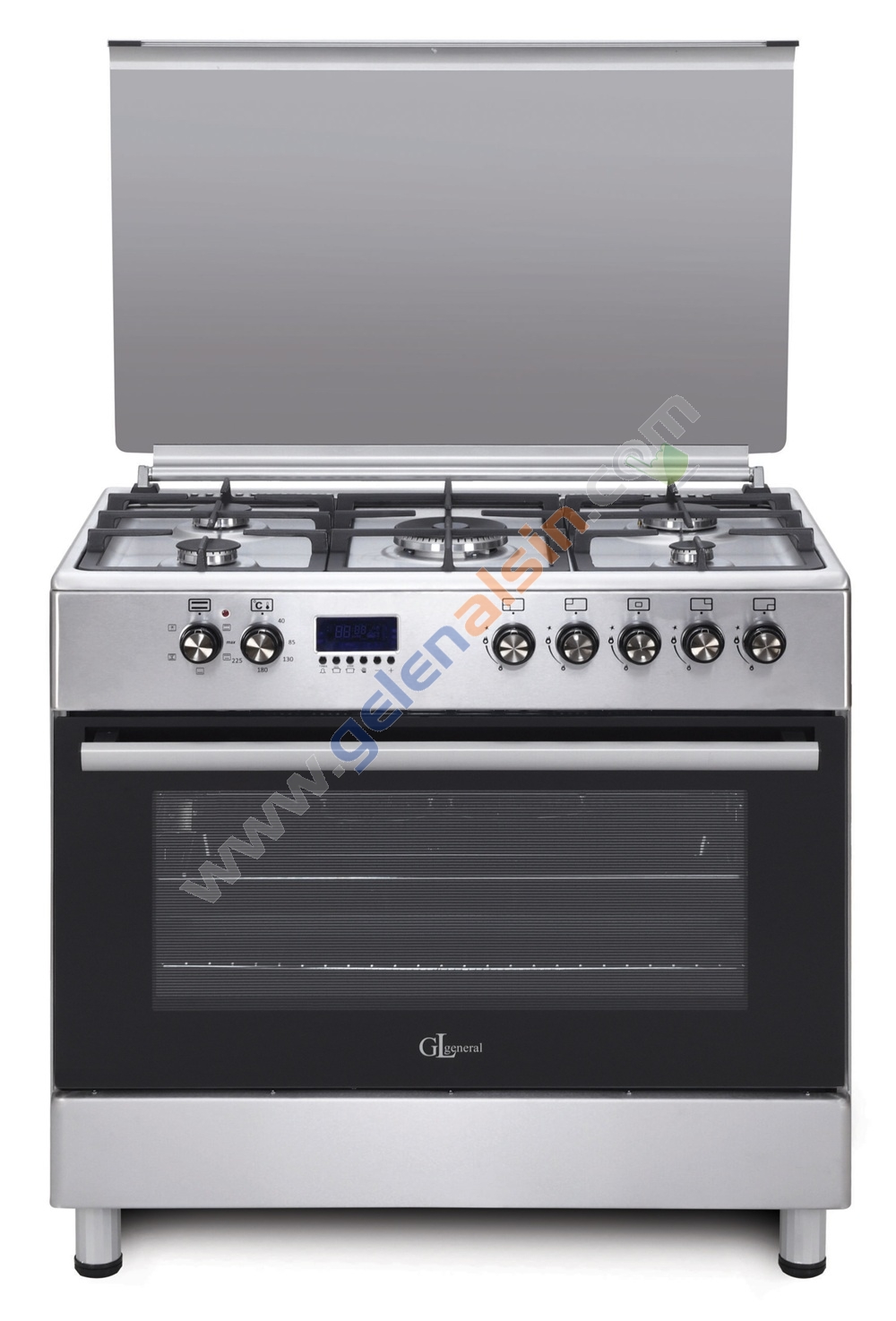 Gl General Desire GLF 9050XP Kuzine Inox Piliç Çevirmeli Fırın 110 LT