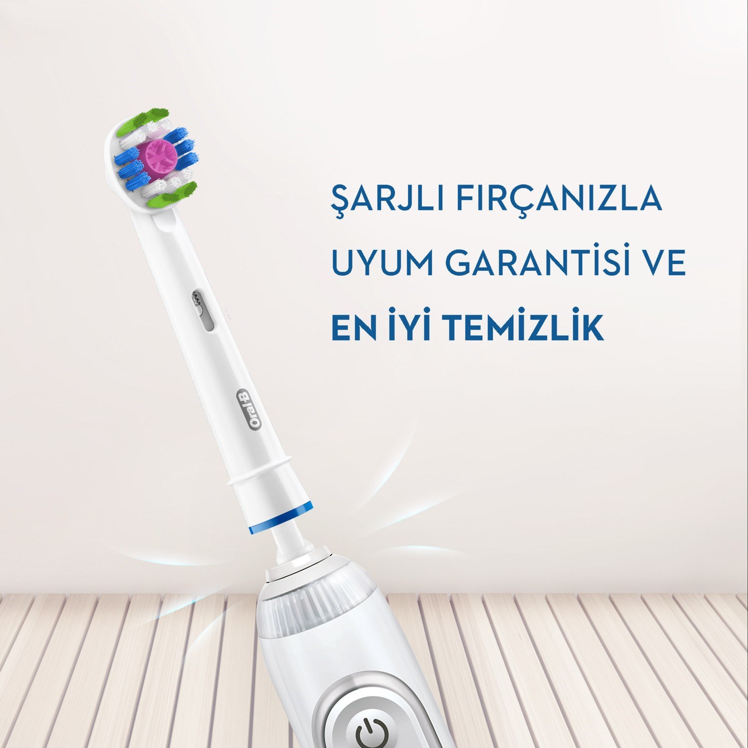 Oral-B Oral-B Şarjlı Diş Fırçası Yedek Başlığı 3 Boyutlu 2’li EB18