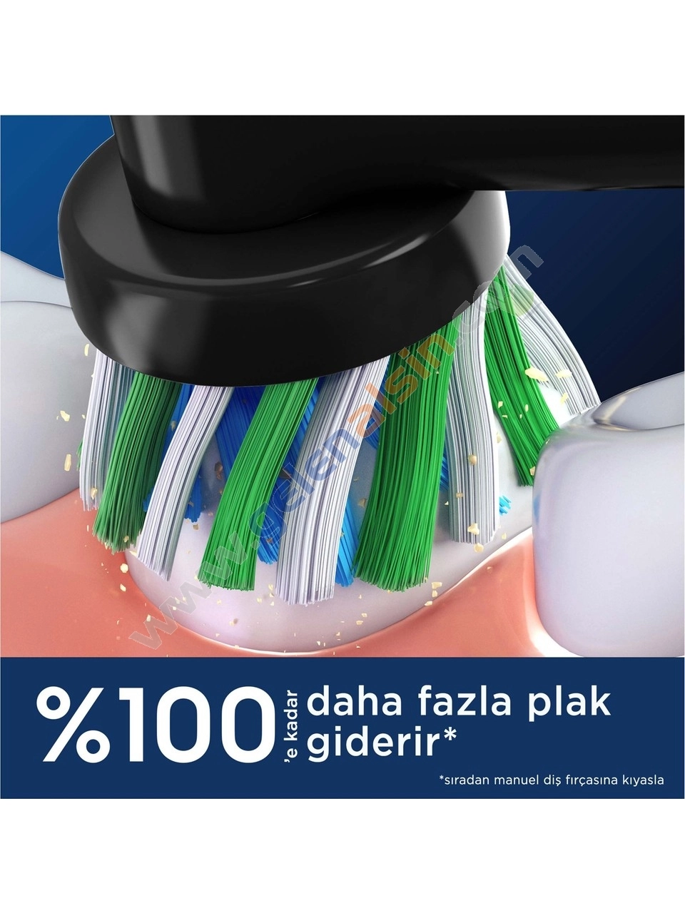 Oral-B Şarjlı Diş Fırçası Yedek Başlığı Cross Action X-Filament 4 adet EB50BRX-4