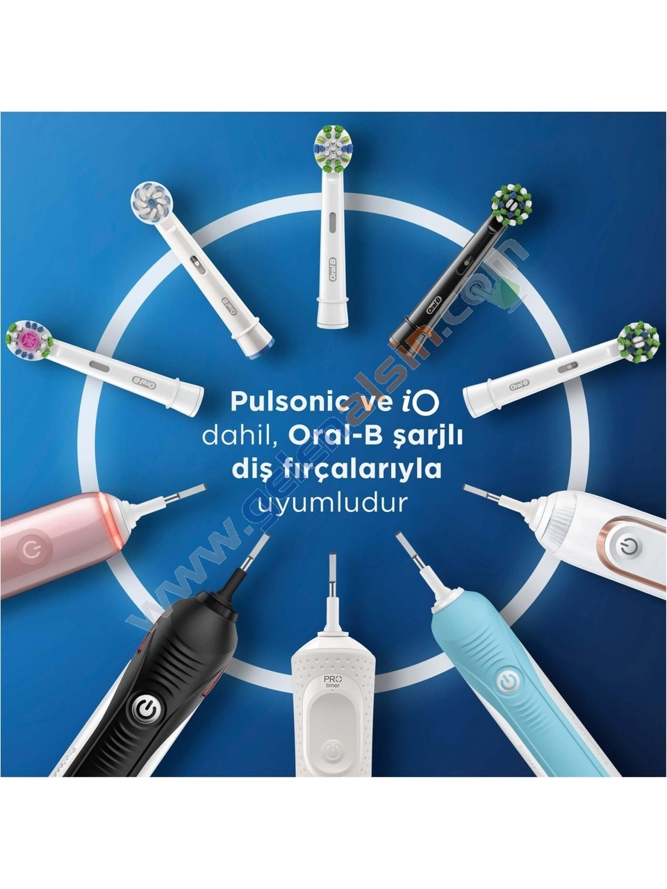 Oral-B Cross Action Clean Maximiser 6’lı Diş Fırçası Yedek Başlığı EB50RX