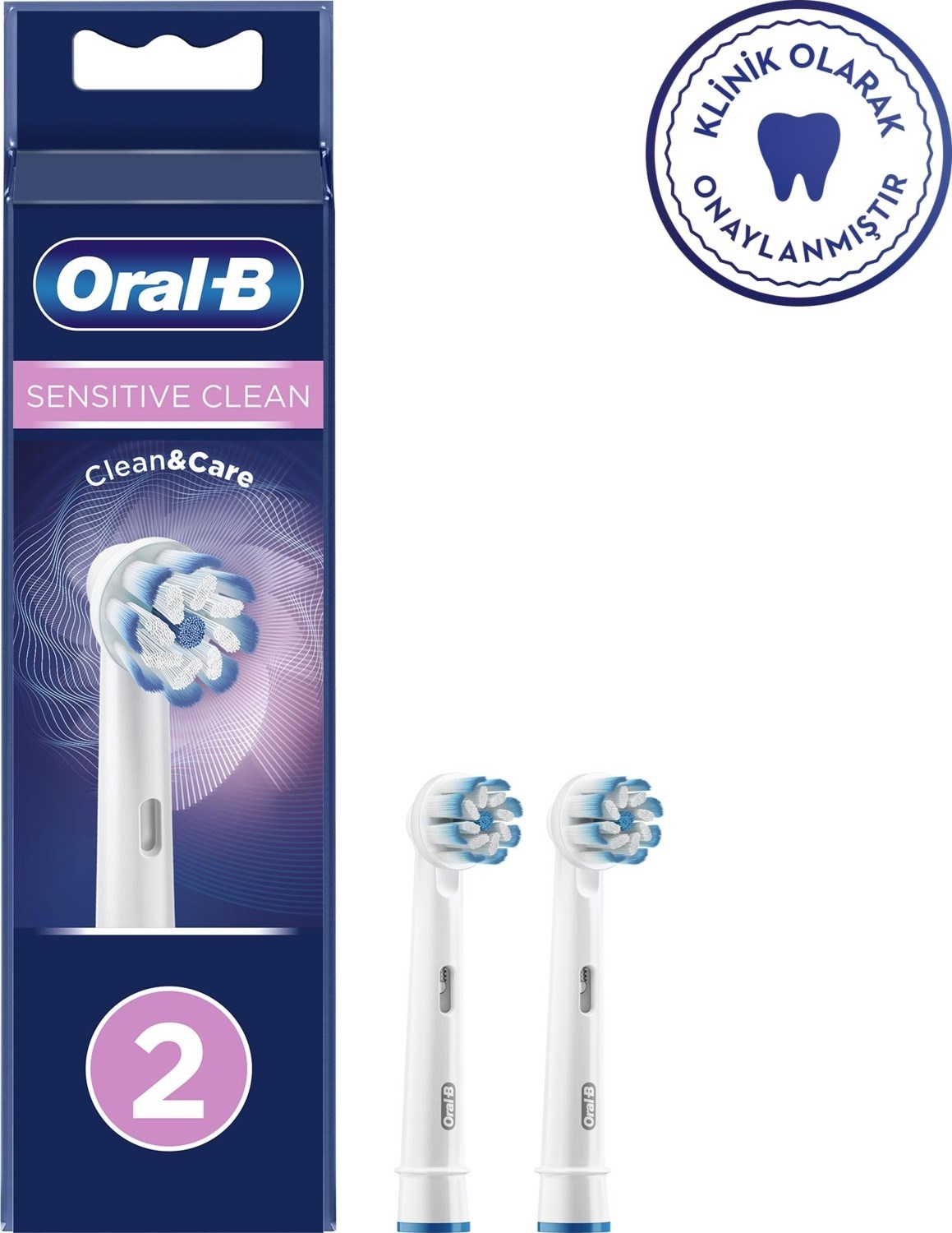 Oral-B Oral-B  Şarjlı Diş Fırçası Yedek Başlığı Sensitive 2’li
