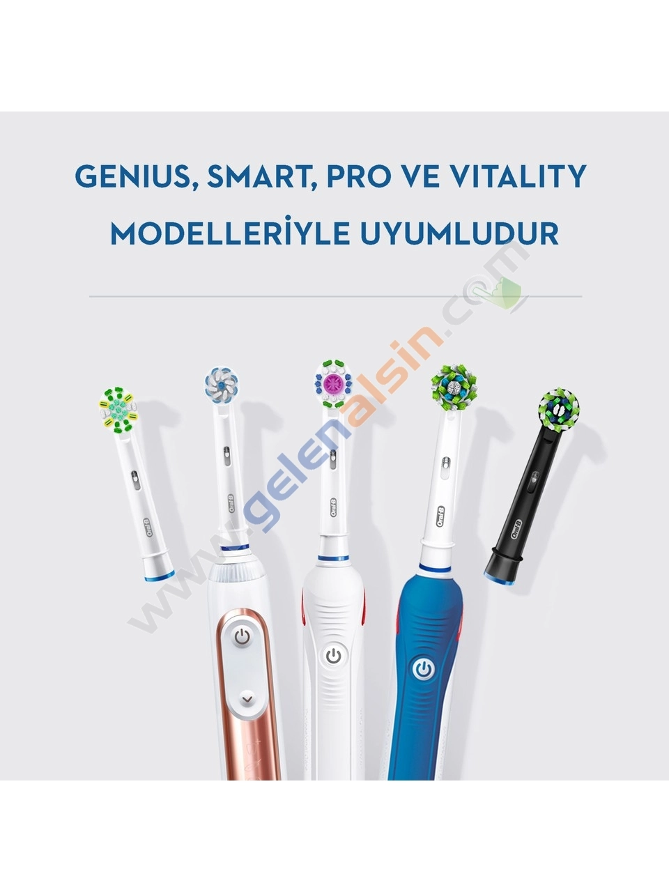 Oral-B Şarjlı Diş Fırçası Yedek Başlığı EB60X-2CT Sensitive X-Filament 2