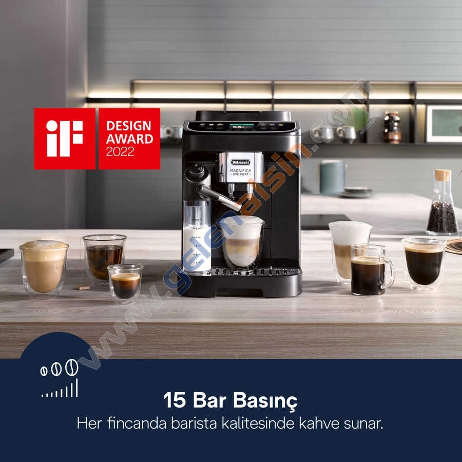 DeLonghi Magnifica Evo, Ecam310.60.B Next Tam Otomatik Espresso Kahve Makinesi