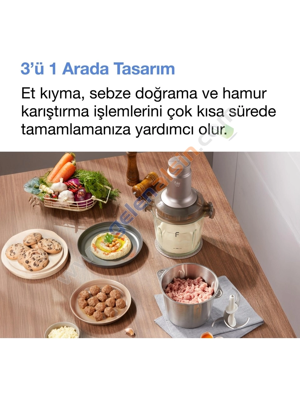 Fakir FW3503 3IN1 Doğrayıcı Karıştırıcı Rondo