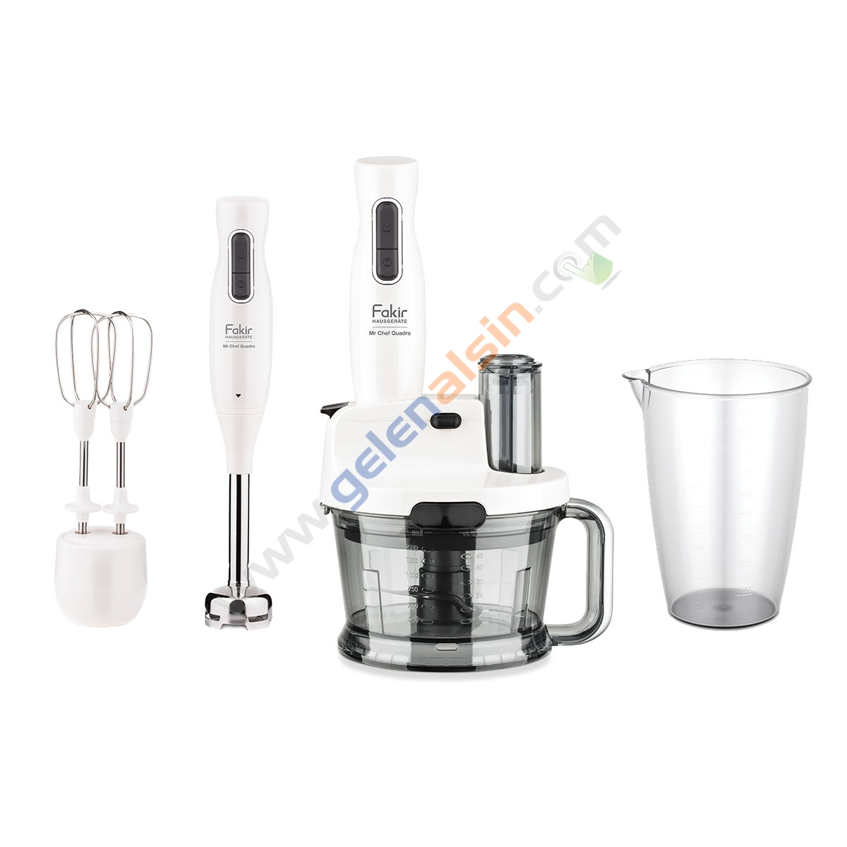 Fakir Mr.Chef Quadro Beyaz 1000 W Blender Seti