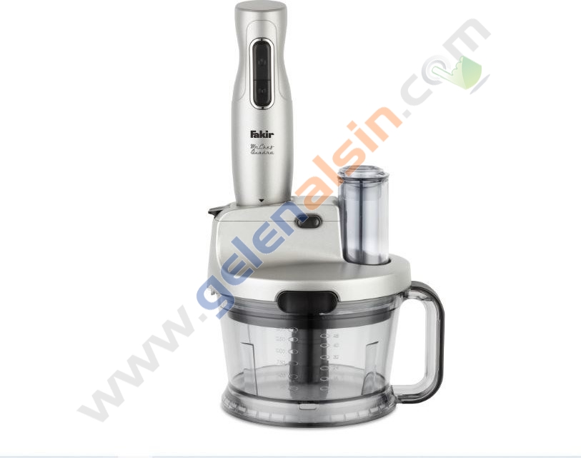 Fakir Mr.Chef Quadro Silver Stone 1000 W Blender Seti