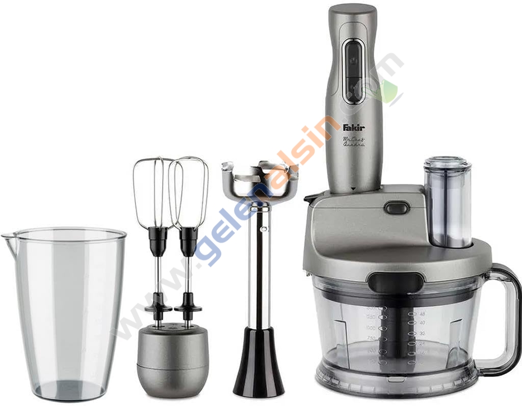 Fakir Mr.Chef Quadro Silver Stone 1000 W Blender Seti