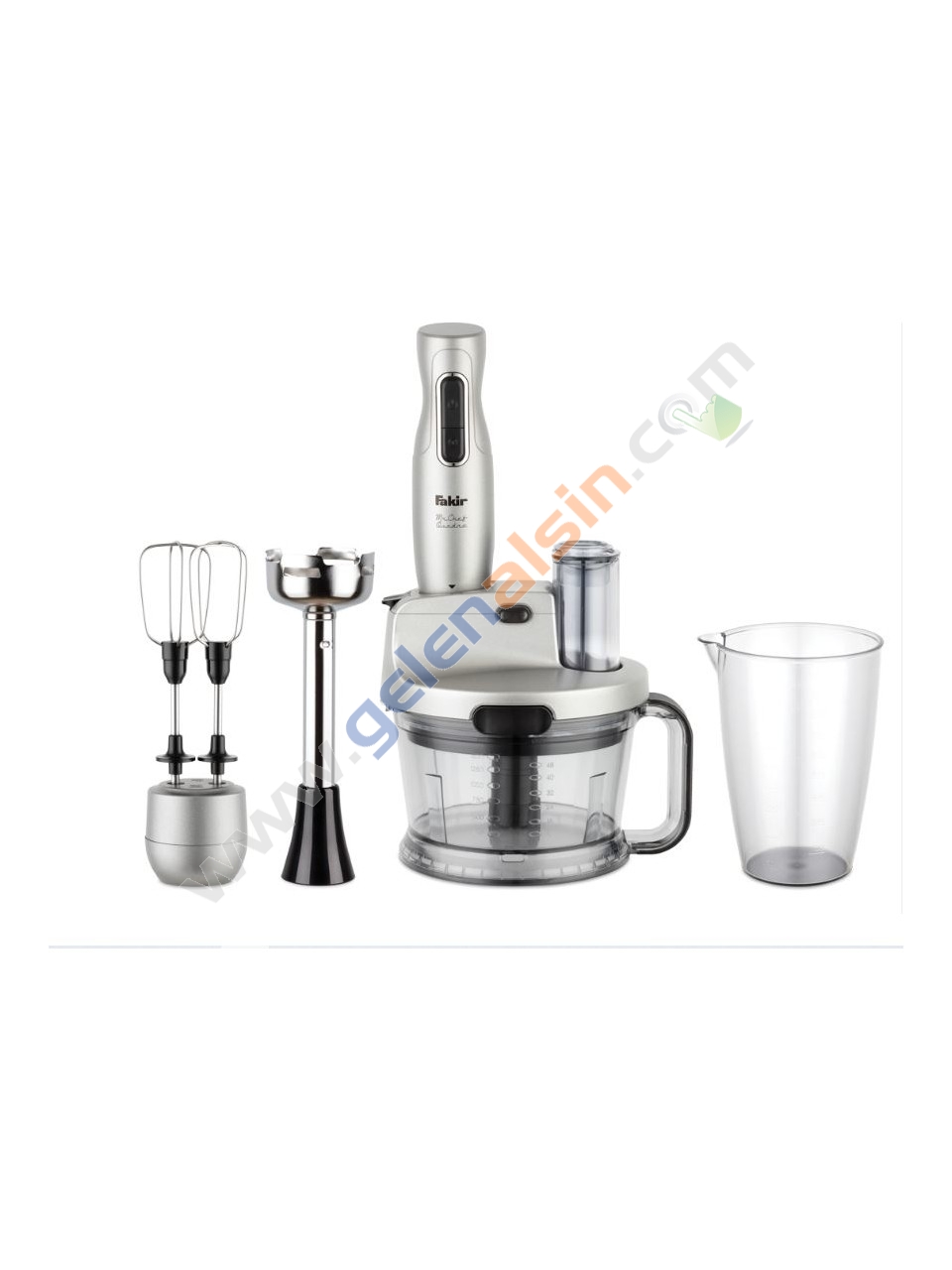 Fakir Mr.Chef Quadro Silver Stone 1000 W Blender Seti