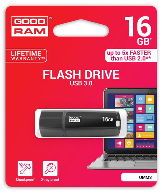 Goodram 16 GB UMM3-0160K0R11 USB Bellek