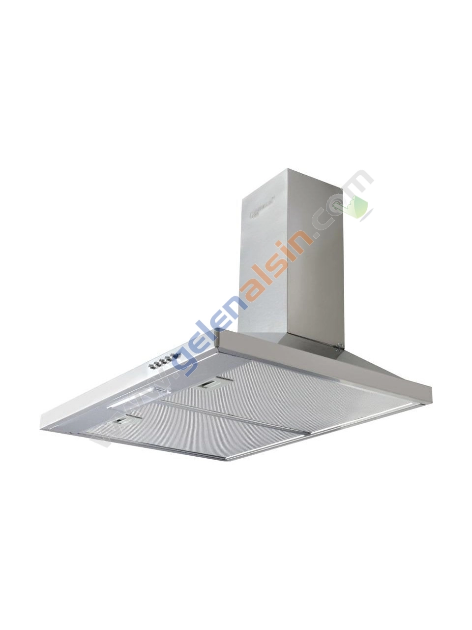 Gl General Desire GLF 9050XP Kuzine Inox Piliç Çevirmeli Fırın Set (GLF9050XP Desire 90 Kuzine Fırın-GLD 041X Davlumbaz)