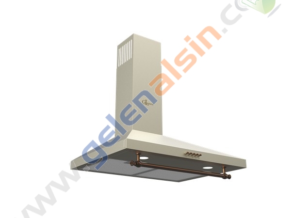 Gl General GLD-022RK 60CM Rustic Krem Ankastre Davlumbaz