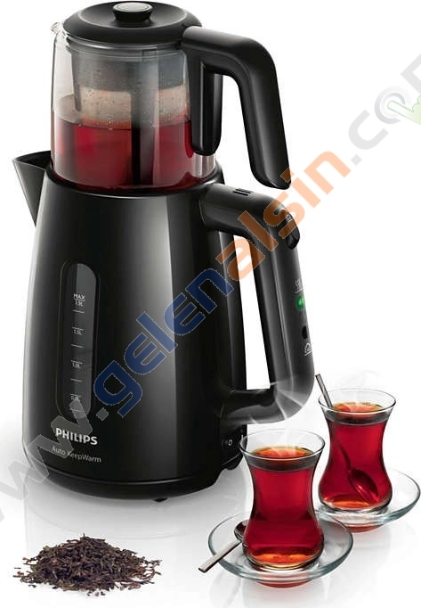 Philips HD6301/90 Tost Makinesi + HD7301/00 Çay Makinesi metal-siyah